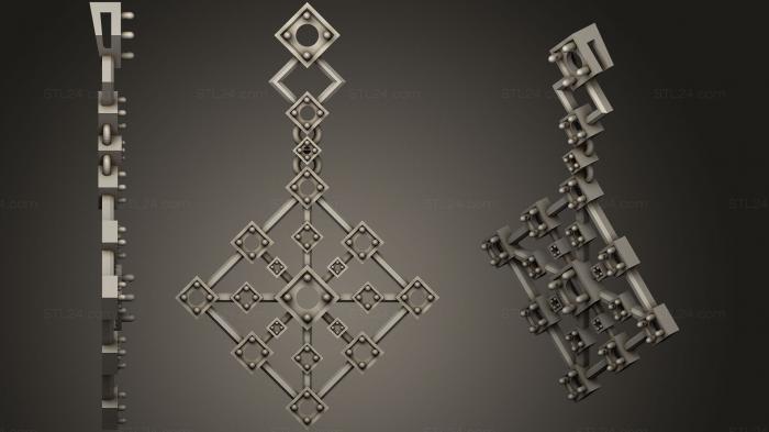 Jewelry (jewelry 161, JVLR_0608) 3D models for cnc